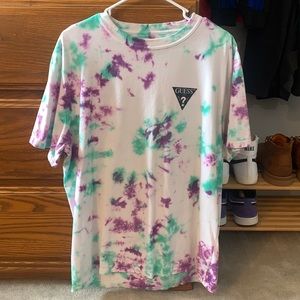 Men’s Guess Tie-Dye Short Sleeve Tee